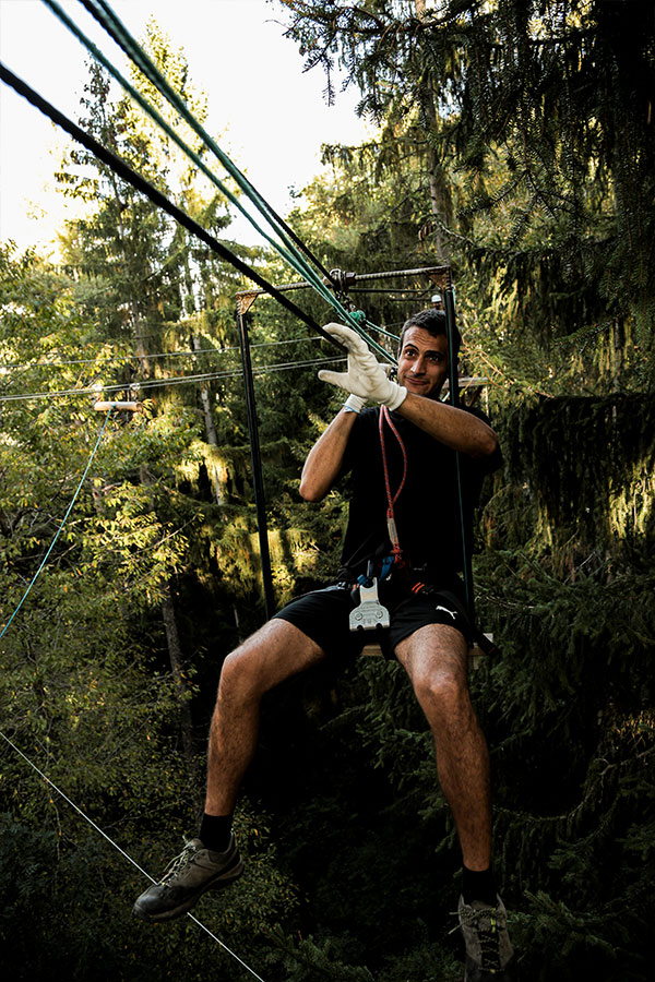 Activité à sensations fortes en Savoie, parc du diable